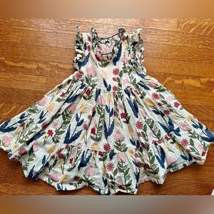 Pink Chicken 3T Jennifer Dress - Paper Floral